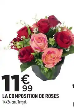 Centrakor LA COMPOSITION DE ROSES offre