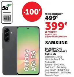 Hyper U Samsung - smartphone galaxy a56e- 5g offre