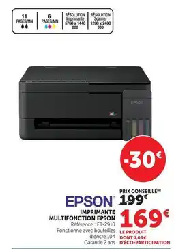 Hyper U Epson - imprimante multifonction offre