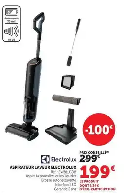 Super U Db - aspirateur laveur electrolux offre
