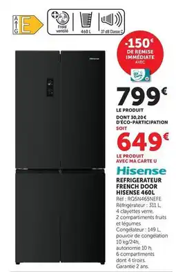 Super U Db - refrigerateur french door offre