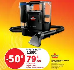 Super U Bissell - détacheur spotclean cs select bissel offre