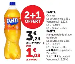 Bi1 FANTA Orange offre