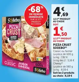 Bi1 Sodebo Pizza Crust offre