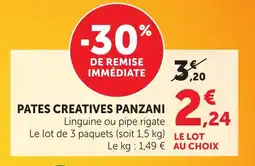 Bi1 PANZANI PATES CREATIVES offre