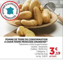 Bi1 POMME DE TERRE PRINCESSE AMANDINE offre