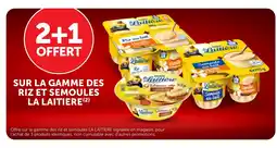 Bi1 LA LAITIERE Riz et Semoules offre