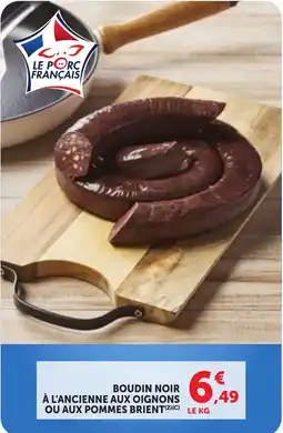 Bi1 Le Porc Français Boudin Noir offre