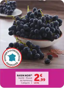 Bi1 RAISIN NOIR offre