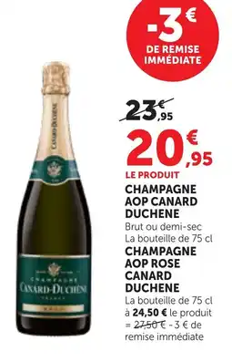 Bi1 CANARD-DUCHENE Champagne offre