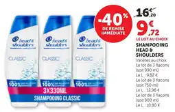 Maximarché head & shoulders Shampooing Classic offre