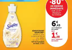 Maximarché Soupline Adoucissant offre