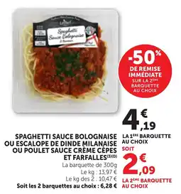 Bi1 Le Chef Spaghetti Sauce Bolognaise offre