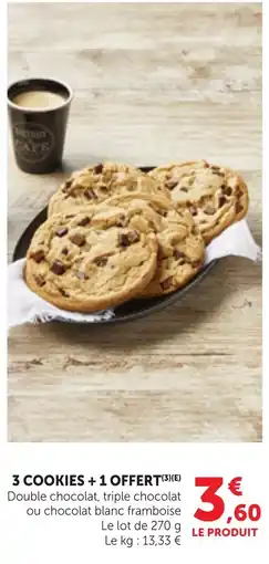 Bi1 BISTROT CAFÉ Cookies offre