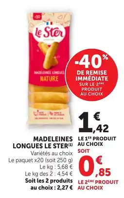 Bi1 Le Ster Madeleines Longues offre