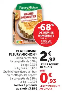Bi1 Fleury Michon Hachis parmentier offre