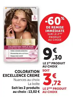 Bi1 L'ORÉAL PARIS COLORATION EXCELLENCE CRÈME offre