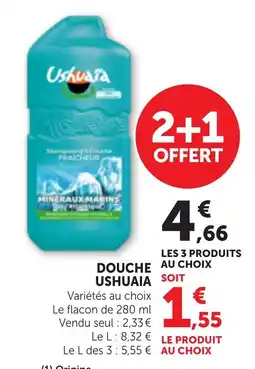 Bi1 Ushuaia Douche offre