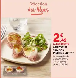 Bi1 Pierre Clot La barquette offre