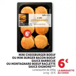 Bi1 SAMQ CHEESEBURGERS offre