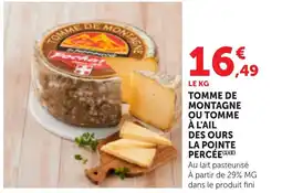 Bi1 Pocket Tomme de Montagne offre