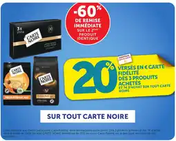 Maximarché Carte noire offre