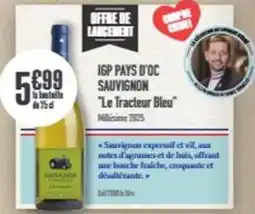 Grand Frais Igp pays d'oc sauvignon offre