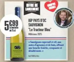 Igp pays d'oc sauvignon
