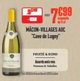 Grand Frais Aoc - mâcon-villages aoc offre