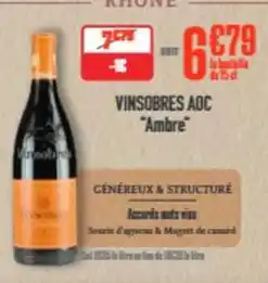 Grand Frais Aoc - vinsobres aoc offre