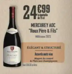 Grand Frais Aoc - mercurey aoc offre
