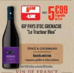 Grand Frais Igp pays d'oc grenache offre