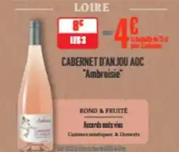 Grand Frais Aoc - cabernet d'anjou aoc offre