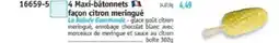Maximo 4 maxi-batonnets facon citron meringue offre