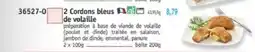 Maximo 2 cordons bleus de volaille offre