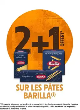 Intermarché Express Barilla Pâtes offre