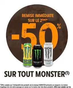 Intermarché Express Monster offre