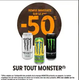 Intermarché Hyper Monster energy offre