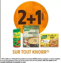 Intermarché Hyper Knorr Soupe Forestière offre