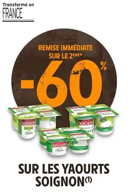 Intermarché Hyper Soignon yaourts offre