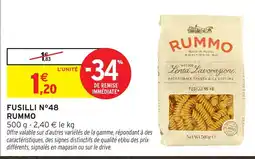 Intermarché Express RUMMO FUSILLI N°48 offre