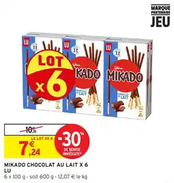 Intermarché Express LU MIKADO CHOCOLAT AU LAIT offre