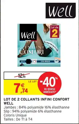 Intermarché Hyper Well Collants Infini Confort offre