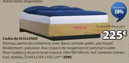 JYSK ELLINGE Cadre de lit offre