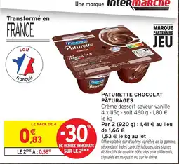 Intermarché Hyper Paturages Paturette offre
