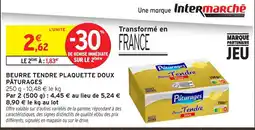 Intermarché Hyper Pâturages Beurre Tendre offre