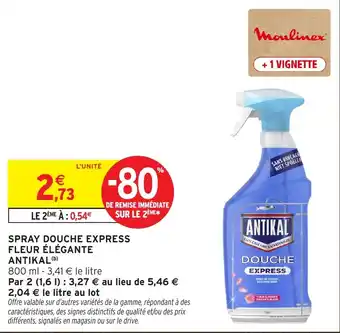 Antikal Spray douche express fleur élégante