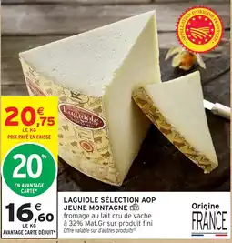 Intermarché Hyper Laguiole Sélection AOP offre