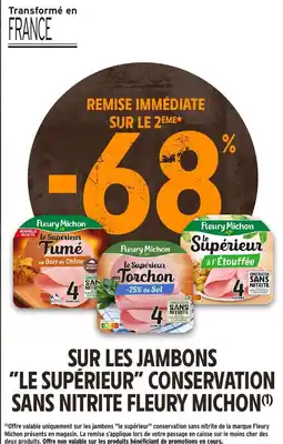 Intermarché Hyper Fleury Michon le Supérieur offre