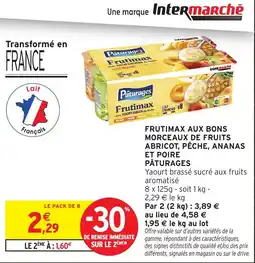 Intermarché Hyper Pâturages Frutimax offre